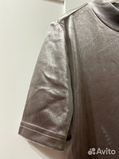 Бархатное платье