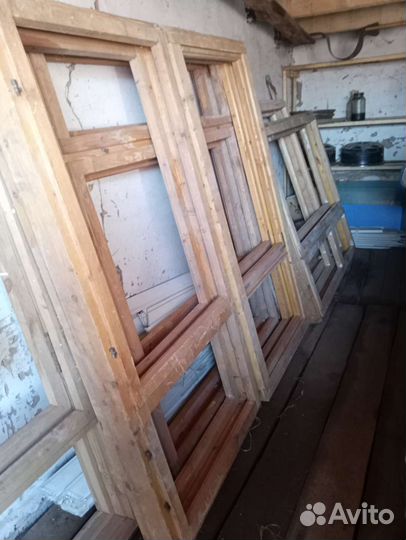 Окна деревянные