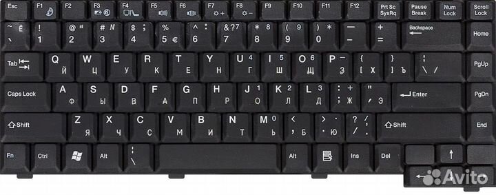 Клавиатура для Fujitsu M1437G M3438G Pi1536 Pi1556