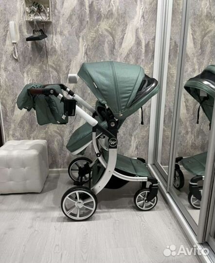 Коляска 3в1 трансформер Новая (шикарная)