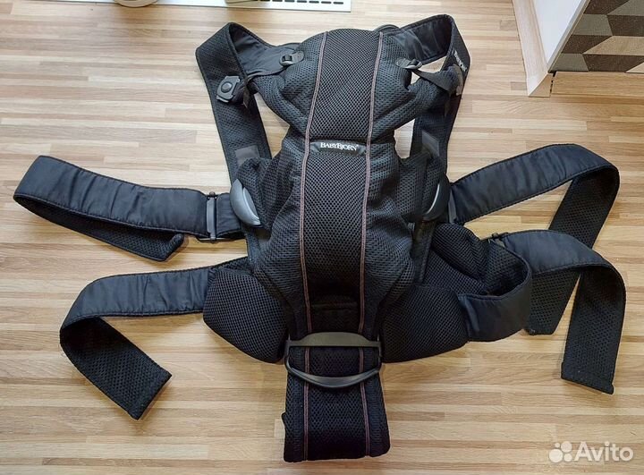 Кунгуру эргорюкзак babybjorn miracle airy mesh
