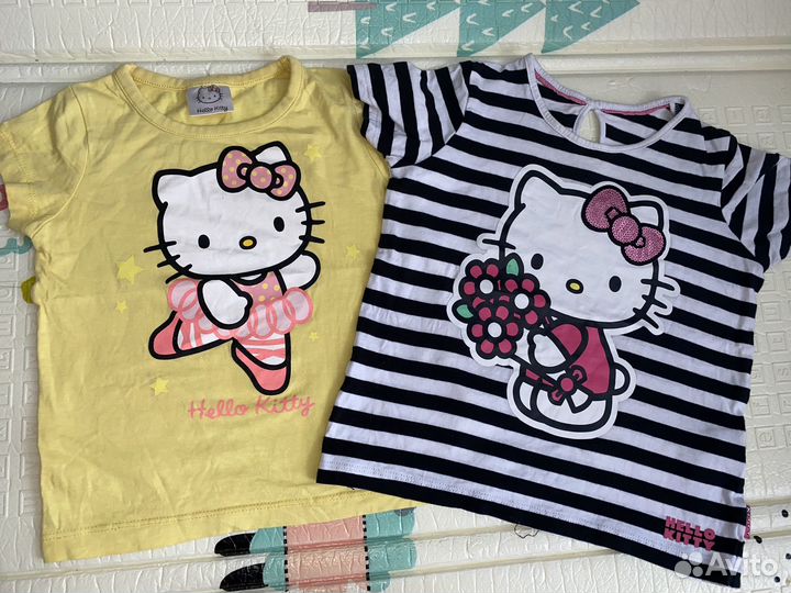 Кофта и футболки hello kitty