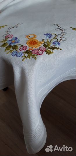 Скатерть пасхальная винтаж