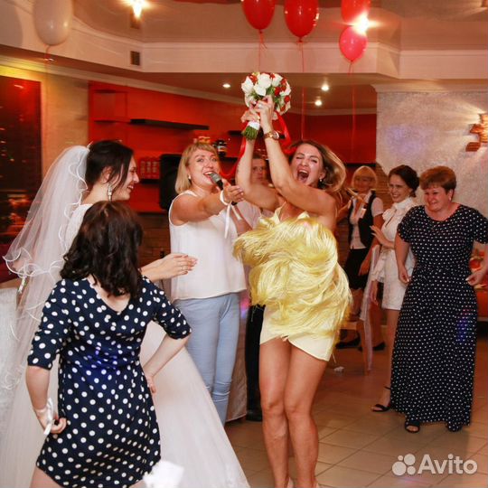 Ведущая+DJ+живой вокал+фотосъемка вечера в подарок