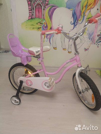 Детский велосипед 16 аллюминиевая рама