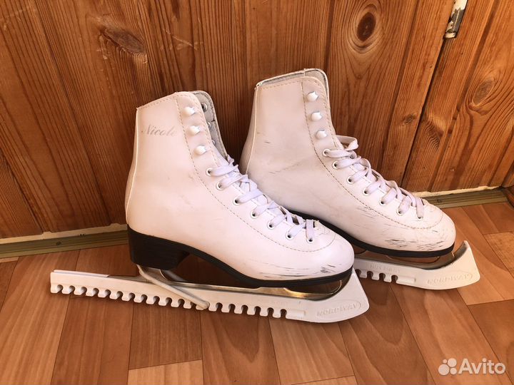 Коньки фигурные nicole, комплект