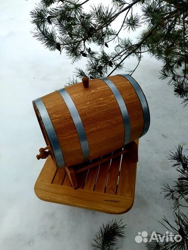 Бочка дубовая