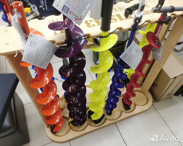 Шнеки под адаптеры для зимней рыбалки, ледобуры