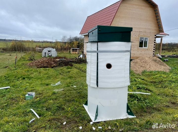 Септик под ключ Евролос Био 4+ Рассрочка