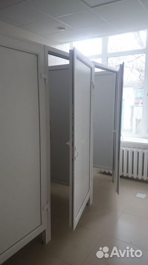 Пластиковая дверь. Заполнение сендвич. Установка