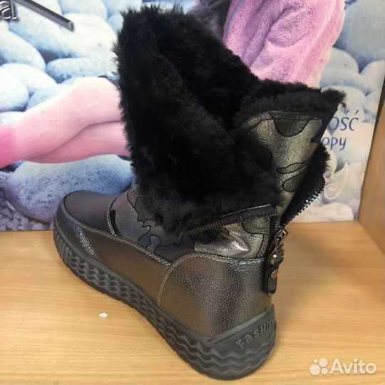 Новые зимние ботинки для девочек