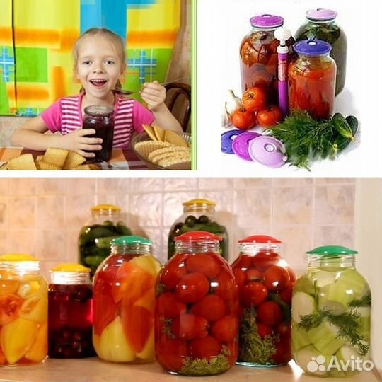 Система вакуумного консервирования вакс 9 крышек