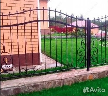 Кованный забор