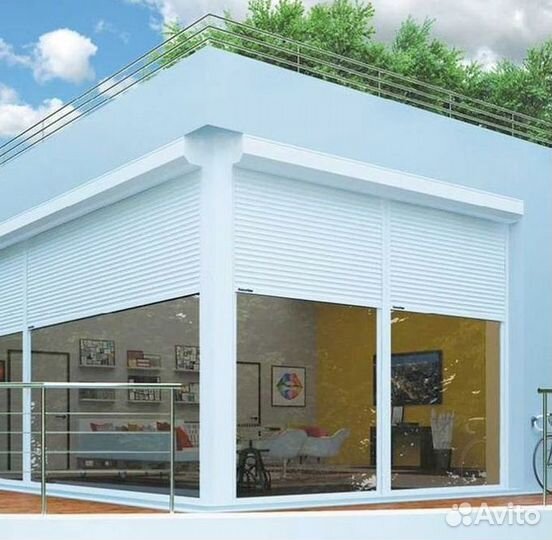 Гаражные ворота рольставни