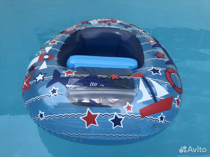 Надувная детская лодка (водные ходунки )