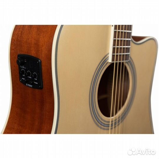 Электроакустическая гитара Flight AD-200 CEQ NA