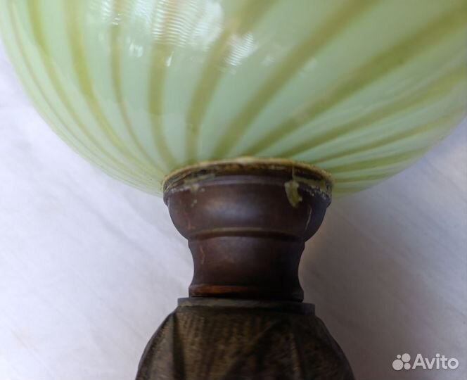 Старинное основание масляной лампы