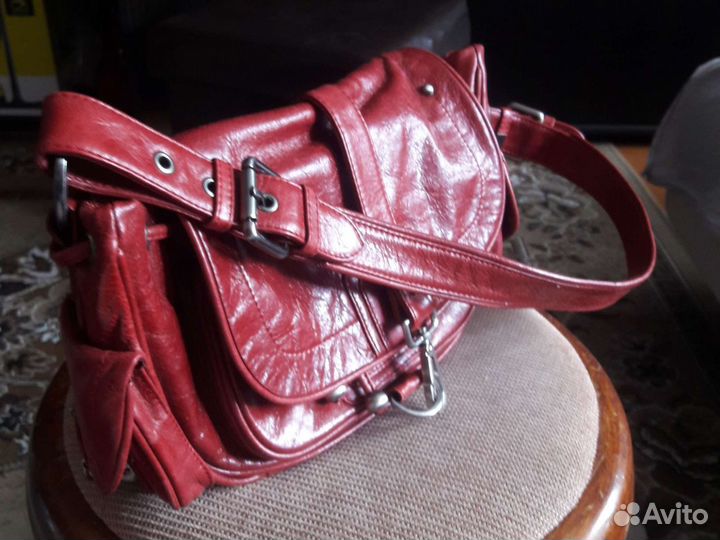 Сумка женская натуральная кожа италия