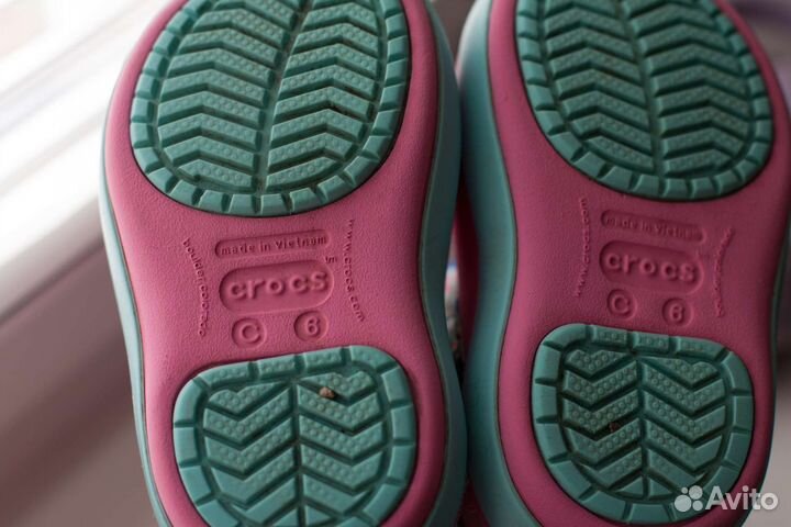 Crocs c6 сапоги сабо пакетом