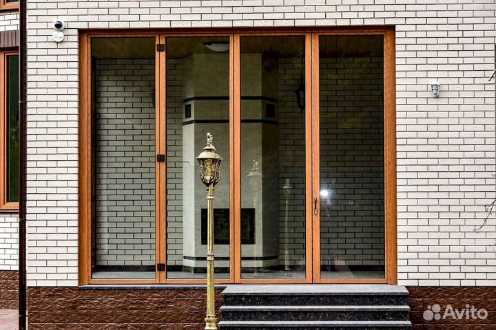 Наклонно-сдвижные оконные порталы