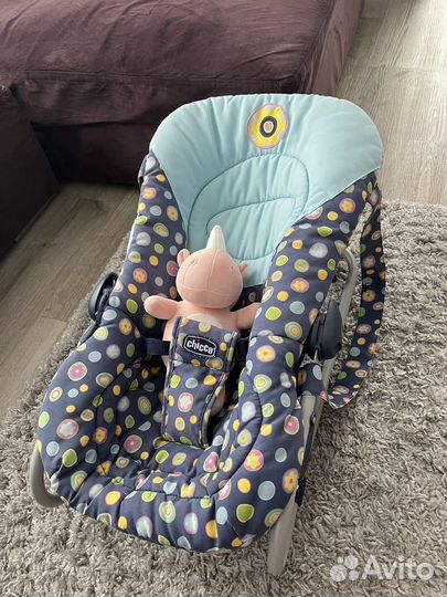 Шезлонг детский chicco