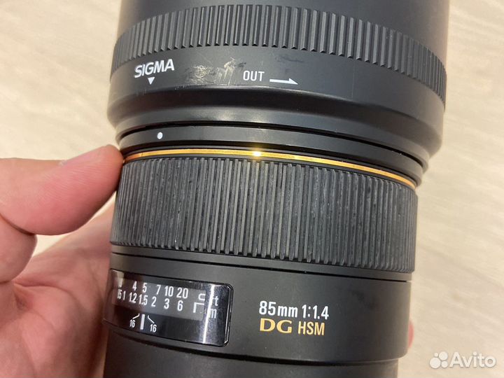 Объектив Sigma 85mm f 1 4 nikon
