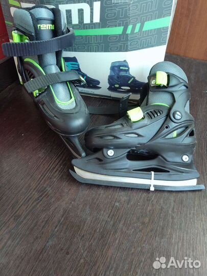 Коньки детские раздвижные новые