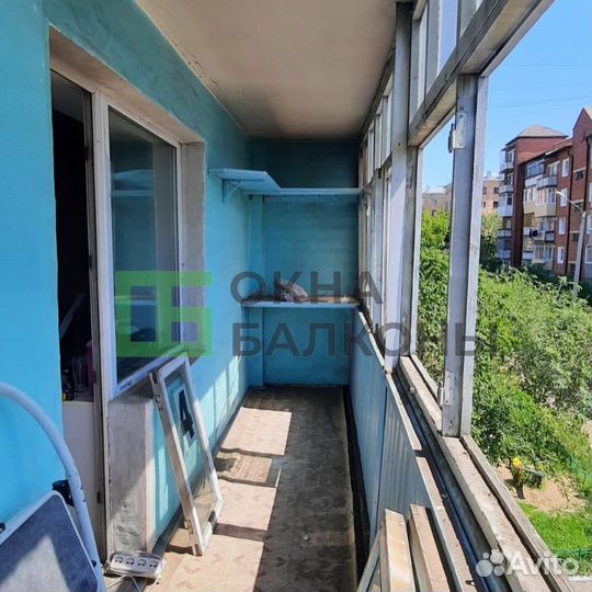 Остекление балконов в панельном доме