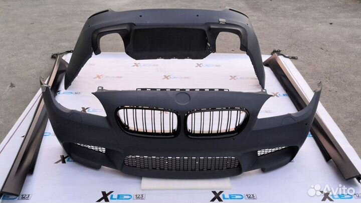 Обвес BMW F10 M5 M 5 Look Tech с крыльями