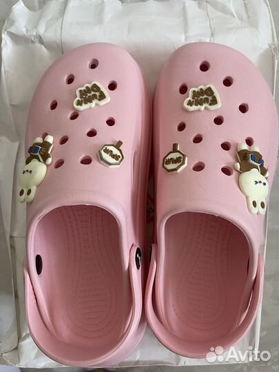 Тапочки летние crocs женские детские