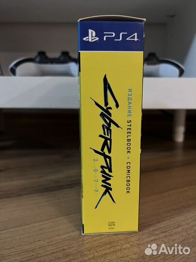 Cyberpunk 2077 ps4 steelbook +comicbook