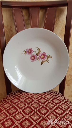 Блюдо фарфоровое kahla гдр