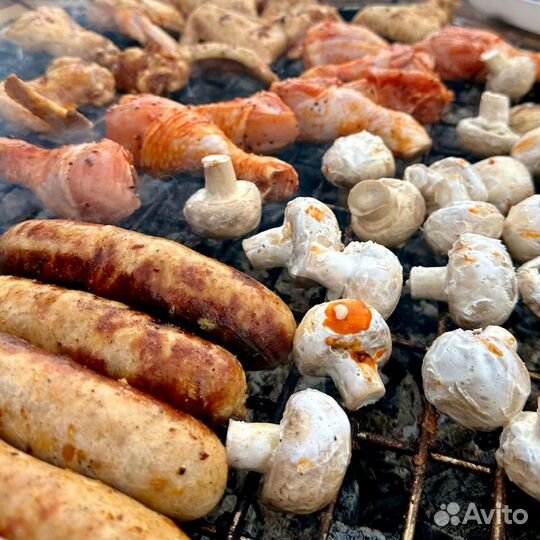 Прямоугольный стол барбекю для таунхаусов новый