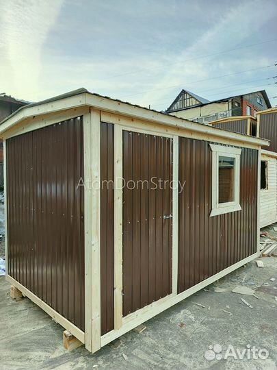 Бытовка металлическая хоз блок / С гарантией