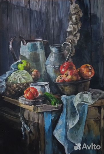 Картина «Деревенский натюрморт»