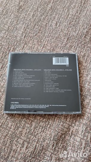 Cd диск фирменный Billy Joel 1998 EU