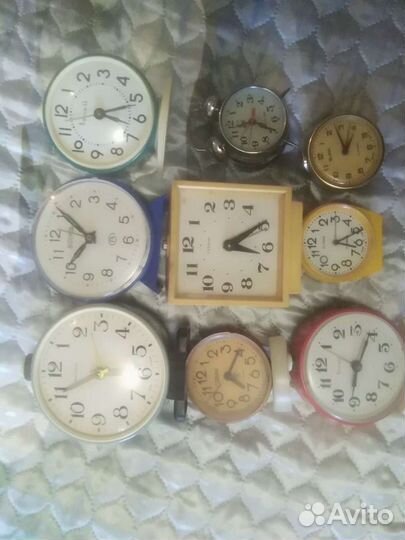 Будильники СССР