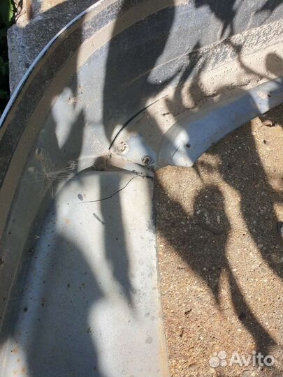 Юбка заднего бампера volkswagen polo