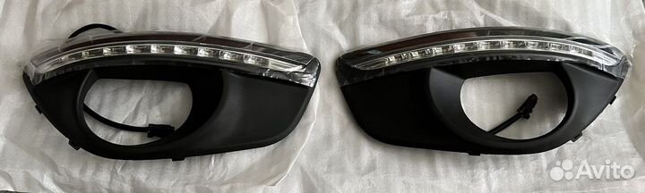 Накладки на птф Hyundai Santa Fe ll