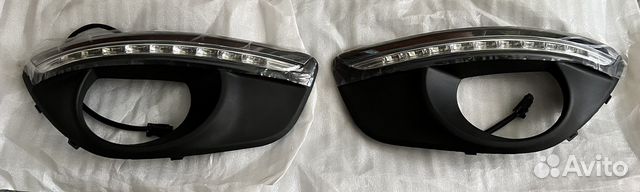 Накладки на птф Hyundai Santa Fe ll