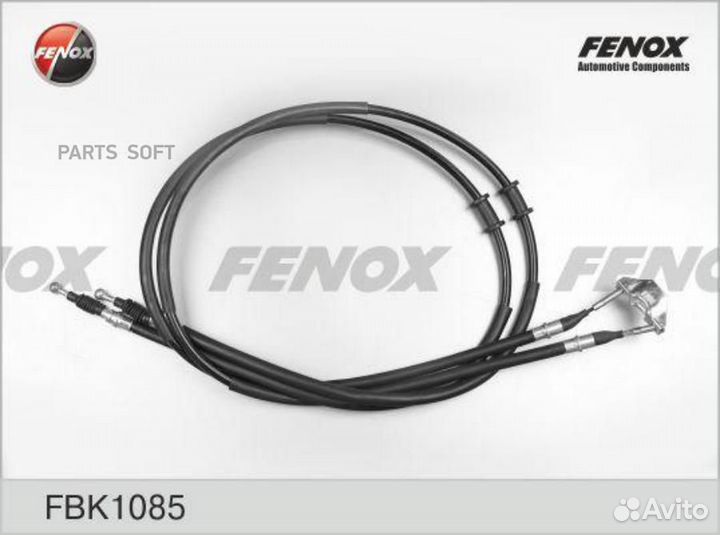 Fenox FBK1085 Тросик руч.тормоза opel Astra H, 1.4