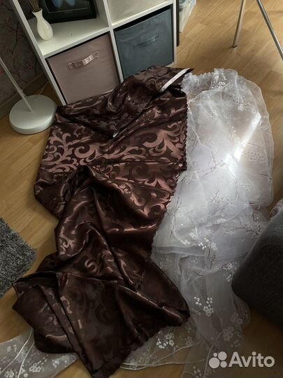 Шторы и тюль в комплекте