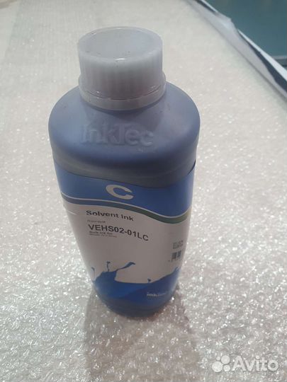 Чернила сольвентные InkTec vehs, Cyan, 1 л, 1 шт