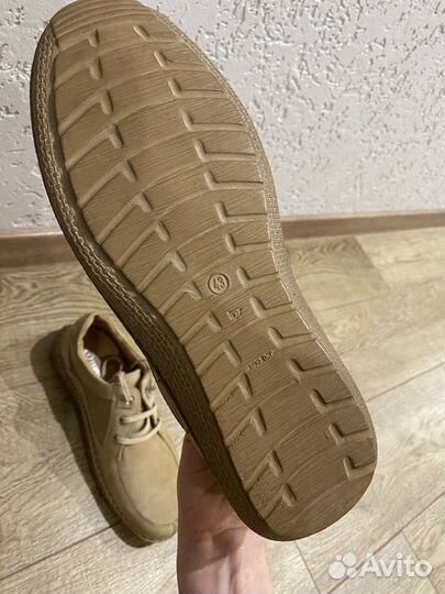 Обувь мужская замшевая Tervolina