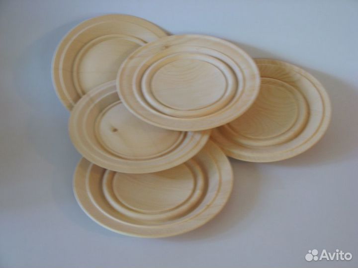 Тарелки из кедра
