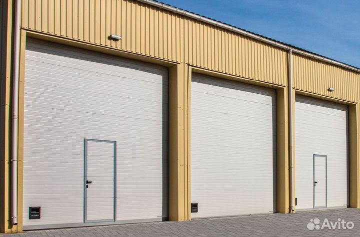 Промышленные ворота алютех