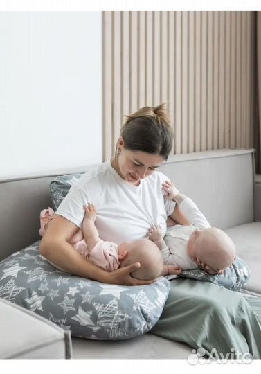 Подушка для кормления двойни