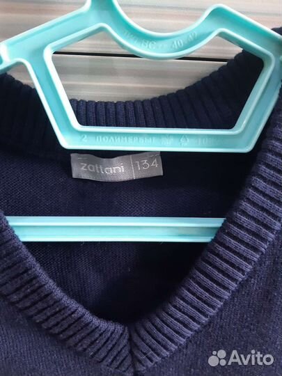 Рубашка и жилет 134