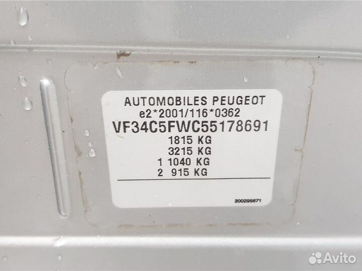 Разбор на запчасти Peugeot 308