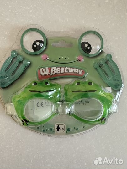 Очки для плавания новые детские